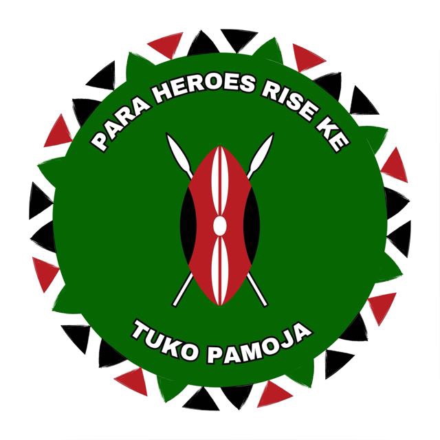 Para Heroes Rise KE logo